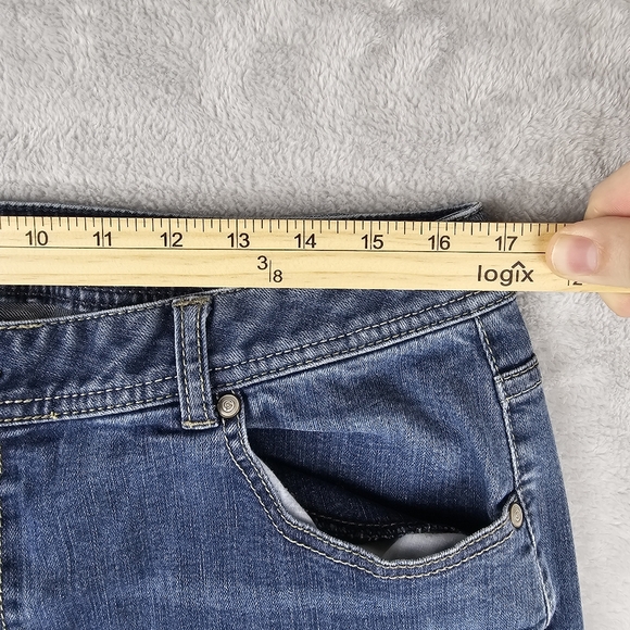 Lane Bryant Jeans Women's Size 16 Reg Straight Genius Fit - Picture 6 of 11